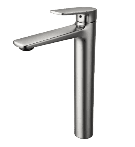 Gray Polished Faucet