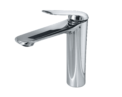 Silver Basin Mixer Faucet